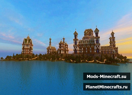 Скачать карту The Palace of Maps Craft - уникальный спавн для сервера