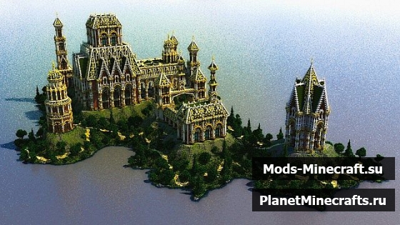 Скачать карту The Palace of Maps Craft - уникальный спавн для сервера
