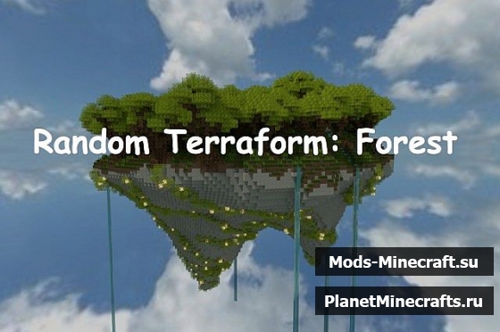 Скачать карту Random Terraform #2: Forest для майнкрафт