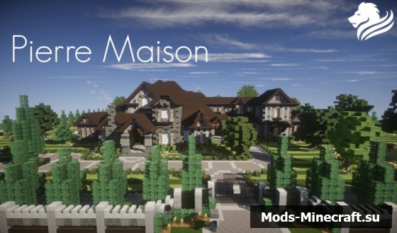 Карта для майнкрафт особняк Pierre Maison