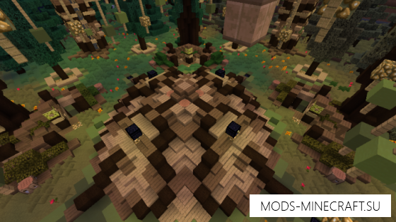 Woodden - спавн для сервера Minecraft