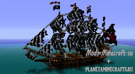 Скачать schematic корабля Teresa's Demise [Minecraft]