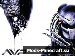 Мод на майнкрафт Aliens vs Predator