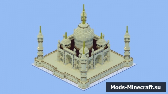 schematic Майнкрафт мечеть